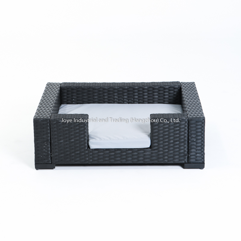 HP13090 Square Rattan Pet Bed House (2)